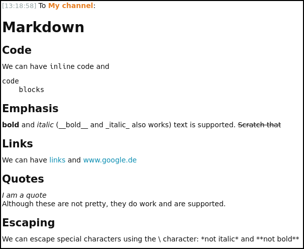 Markdown